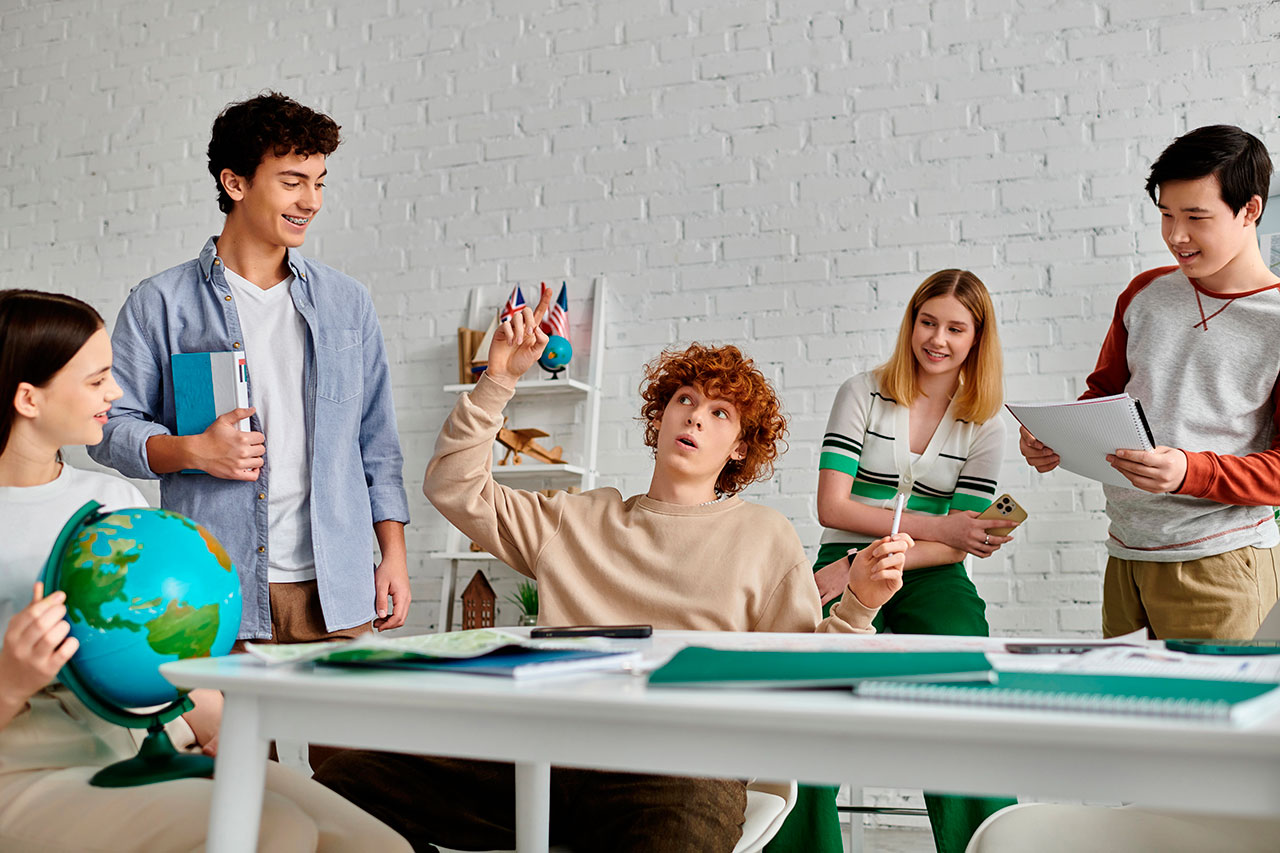 Estudantes mais jovens tem várias opções de intercâmbio na EF Brasil