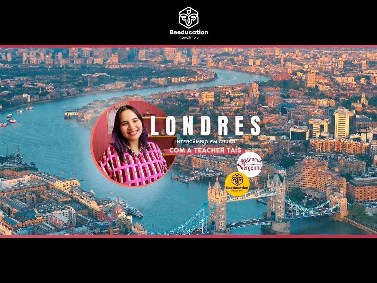 Intercâmbio em grupo para Londres é uma das opções de grupo de intercâmbio