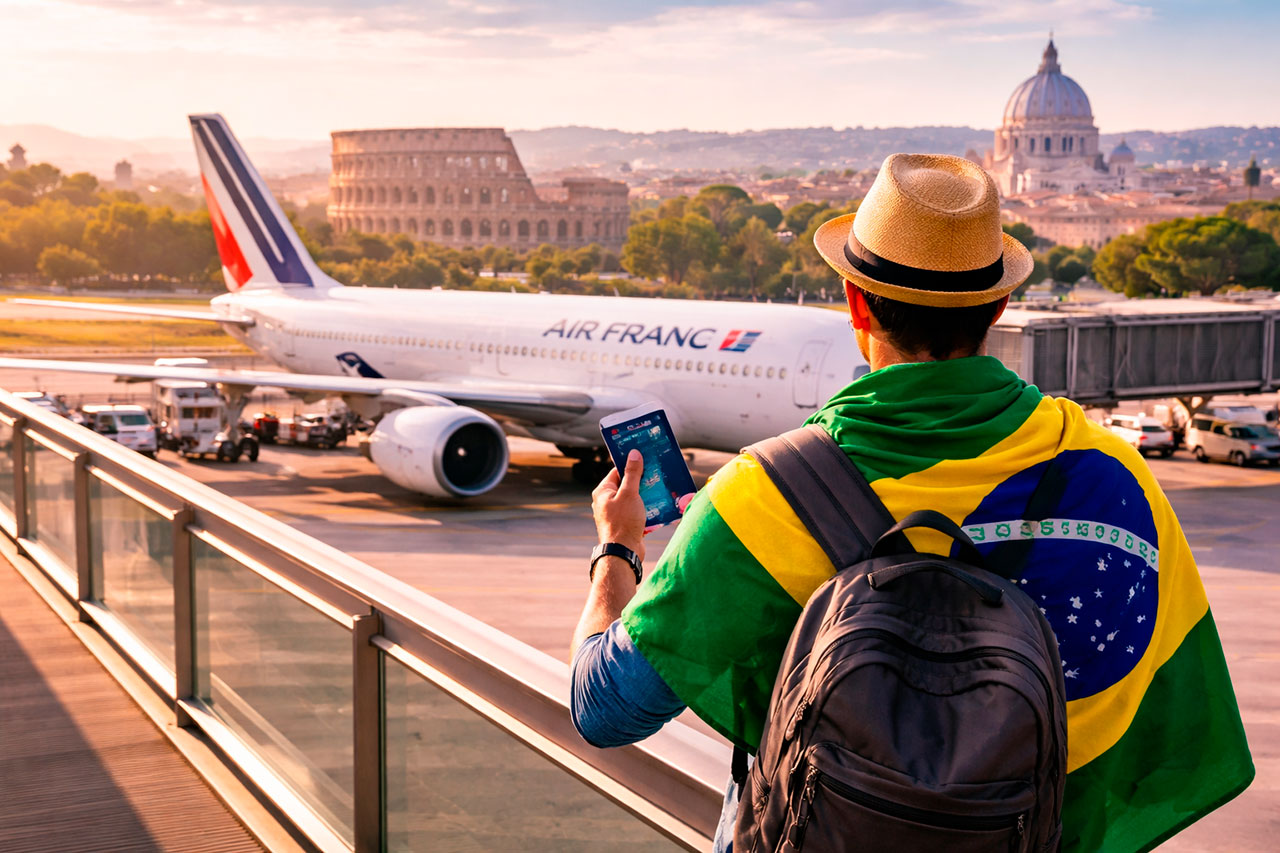 Como planejar viagem para Roma saindo do Brasil